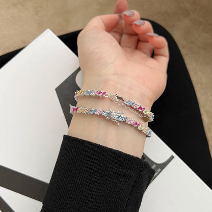 [Luxora]Ornate Sparkling Multi Cut Party Bracelet