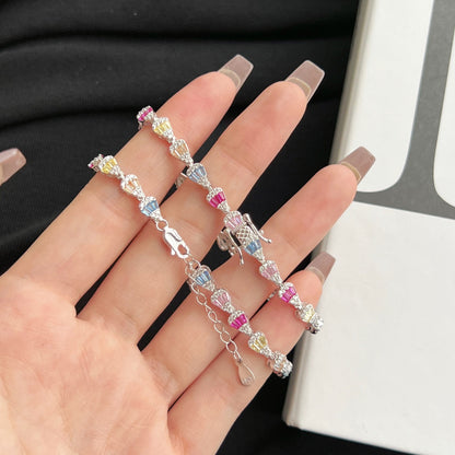 [Luxora]Radiant Water Drop Shape Daily Bracelet