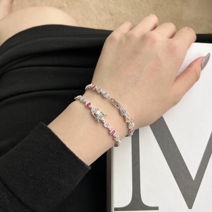 [Luxora]Radiant Water Drop Shape Daily Bracelet