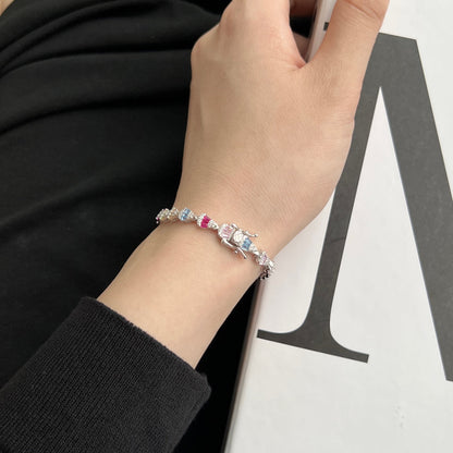 [Luxora]Radiant Water Drop Shape Daily Bracelet