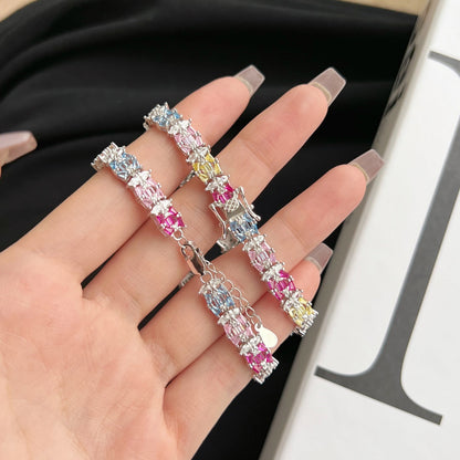 [Luxora]Delicate Colorful Multi Cut Party Bracelet