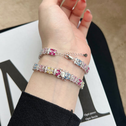[Luxora]Delicate Colorful Multi Cut Party Bracelet
