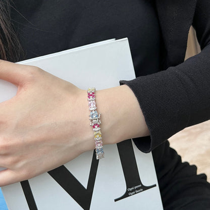[Luxora]Delicate Colorful Multi Cut Party Bracelet