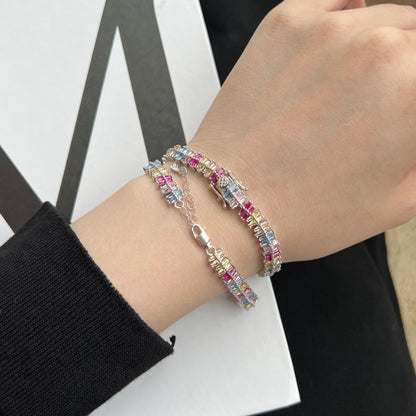 [Luxora]Sparkling Exquisite Multi Cut Party Bracelet