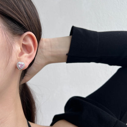 [Luxora]Dazzling Heart Shape Lover Earrings