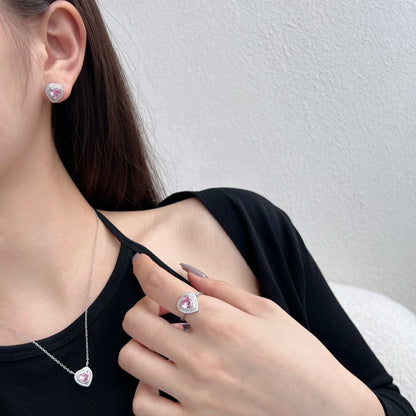 [Luxora]Dazzling Heart Shape Lover Earrings