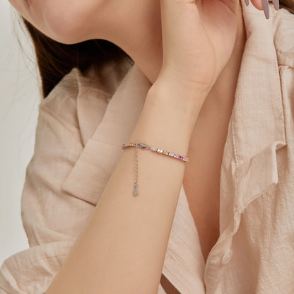 [Luxora]Delicate Romantic Heart Shape Lover Bracelet
