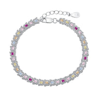 [Luxora]Delicate Colorful Multi Cut Daily Bracelet