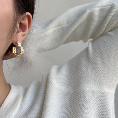 [Luxora]Radiant Heart Cutout Earrings