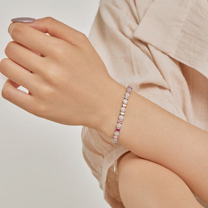 [Luxora]Radiant Colorful Round Shape Daily Bracelet