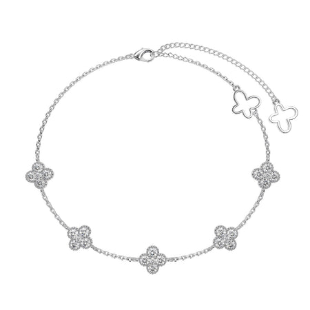 [Luxora]Four-Leaf Clover Hollow Butterfly Bracelet