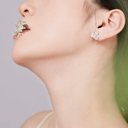 [Luxora]Exquisite Maple Leaf Design Earrings