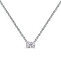 [Luxora]4.0 Carat Elegant Radiant Cut Necklace
