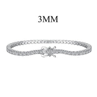 [Luxora]Dainty Charming Round Cut Tennis Bracelet