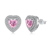 [Luxora]Dazzling Heart Shape Lover Earrings