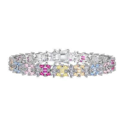 [Luxora]Delicate Colorful Multi Cut Party Bracelet