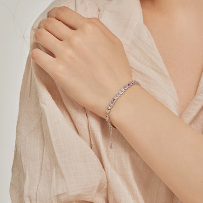 [Luxora]Delicate Colorful Multi Cut Daily Bracelet