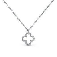 [Luxora]Four-Leaf Clover Hollow Design Exquisite Necklace