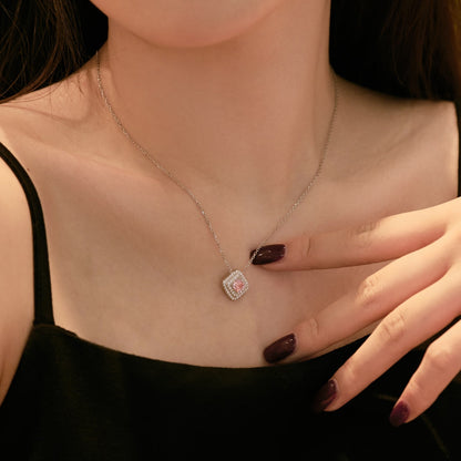 [Luxora]Sparkling Asscher Cut Necklace