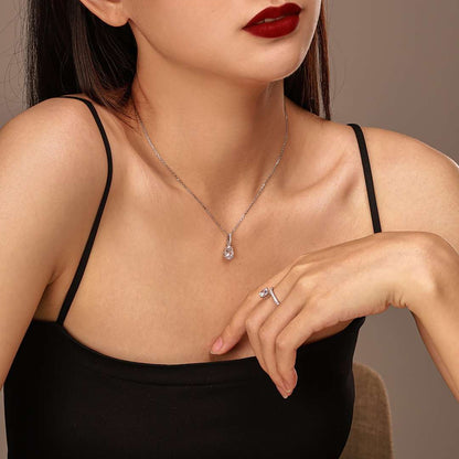 [Luxora]Delicate Water Drop Shape Fashion Necklace