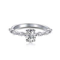[Luxora]0.75 Carat Luxurious Vibrant Elongated Cushion Cut Daily Ring