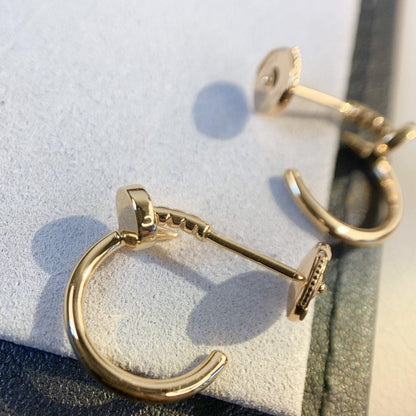 [Luxora]JUSTE EARRINGS PINK GOLD