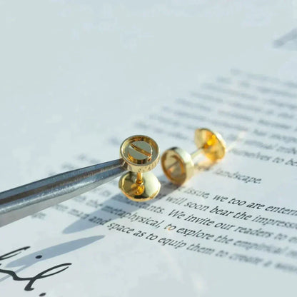 [Luxora] LOVE OHRRINGE GOLD 10MM