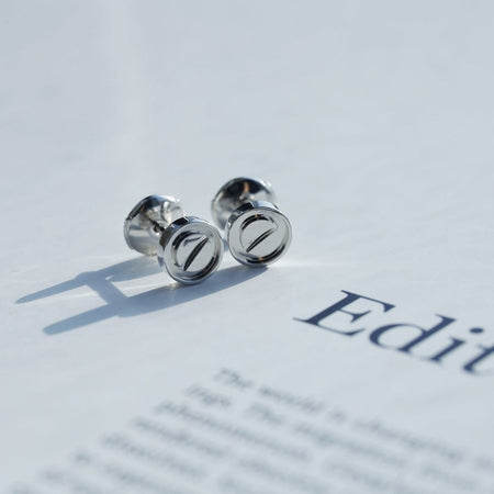 [Luxora]LOVE EARRINGS SILVER 10MM