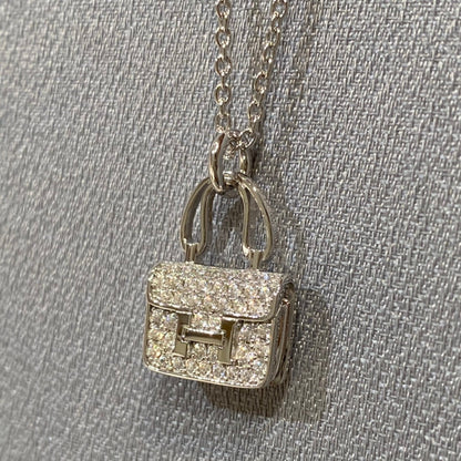 [Luxora]CONSTANCE PEDANT DIAMOND NECKLACE