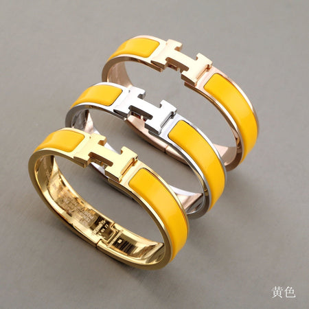[Luxora]H YELLOW BRACELET