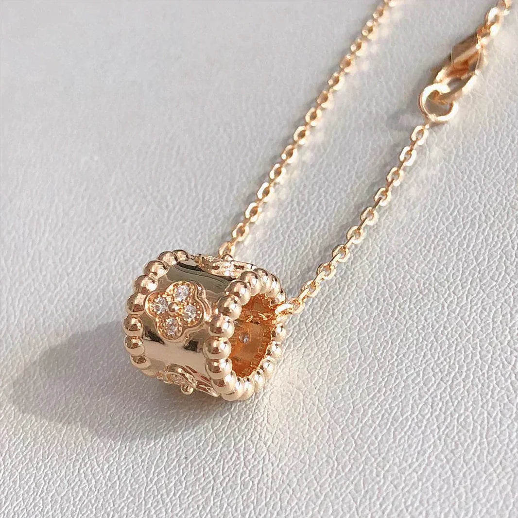[Luxora]PERLEE PEDANT NECKLACE GOLD / ROSE GOLD