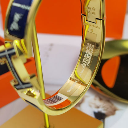 [Luxora]H COUVERTURES DARK BLUE BRACELET