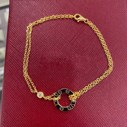 [Luxora]LOVE BRACELET 2 DIAMOND