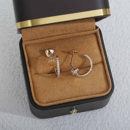 [Luxora]JUSTE FULL DIAMOND SMALL EARRINGS