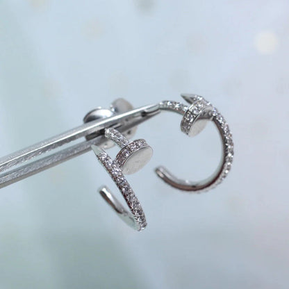 [Luxora]JUSTE FULL DIAMOND SMALL EARRINGS