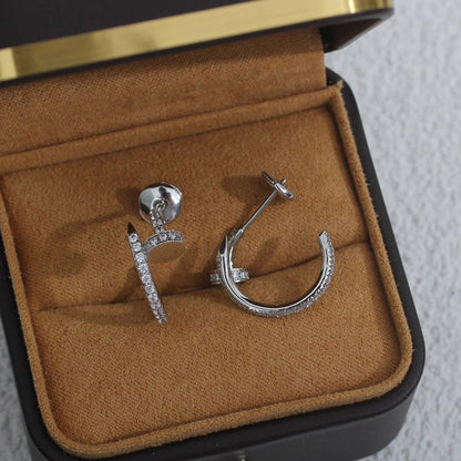[Luxora]JUSTE FULL DIAMOND SMALL EARRINGS