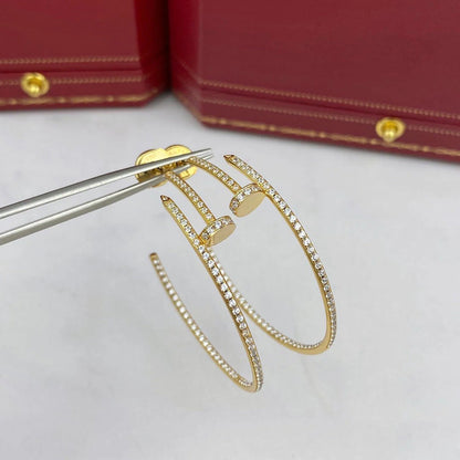 [Luxora]JUSTE FULL DIAMOND LARGE EARRINGS