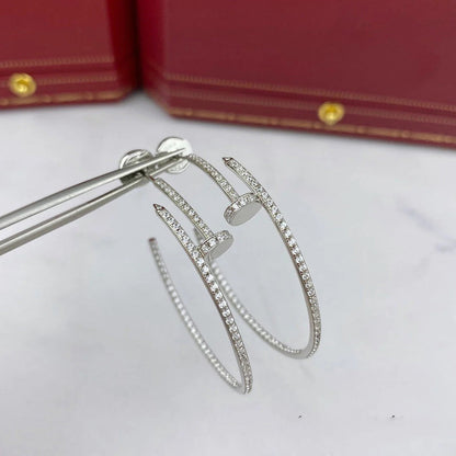 [Luxora]JUSTE FULL DIAMOND LARGE EARRINGS