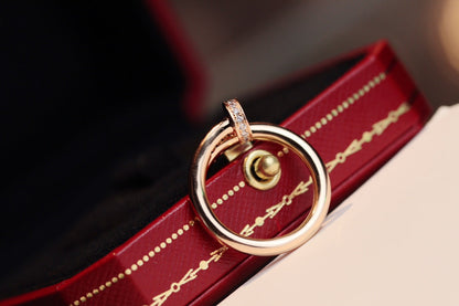 [Luxora] JUSTE RING 2,65 MM ROSA GOLD DIAMANT