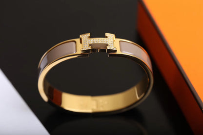 [Luxora]H Armband Gold Diamant