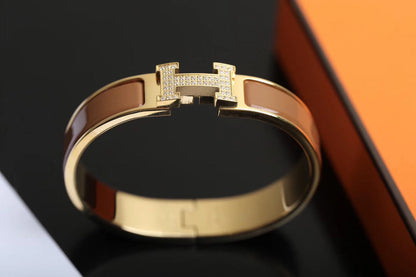 [Luxora]H Armband Gold Diamant