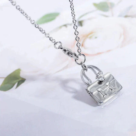 [Luxora]AMULETTE PEDANT SILVER NECKLACE