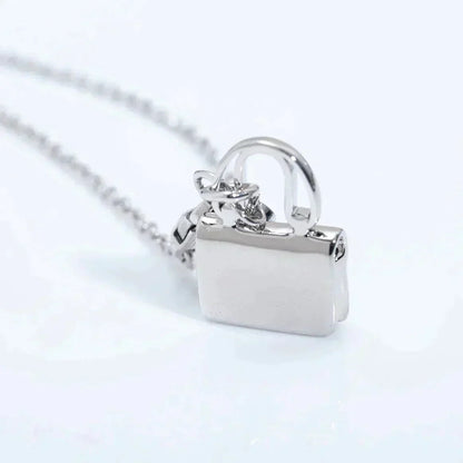[Luxora]AMULETTE PEDANT SILVER NECKLACE