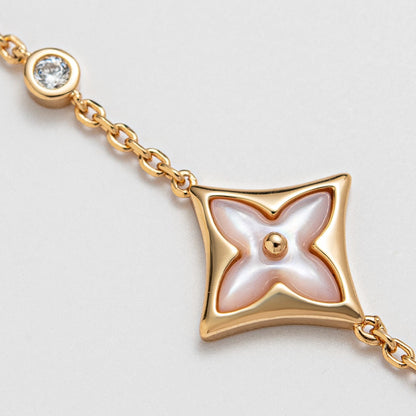 [Luxora]STAR 1 DIAMANT-ARMBAND IN ROSA GOLD