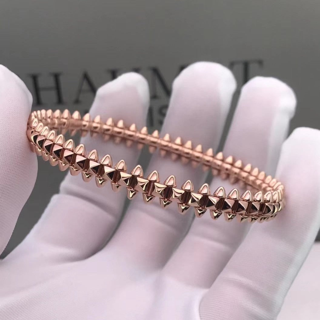 [Luxora]CLASH PINK GOLD BRACELET