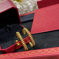 [Luxora]CLASH LARGE HOOP EARRINGS