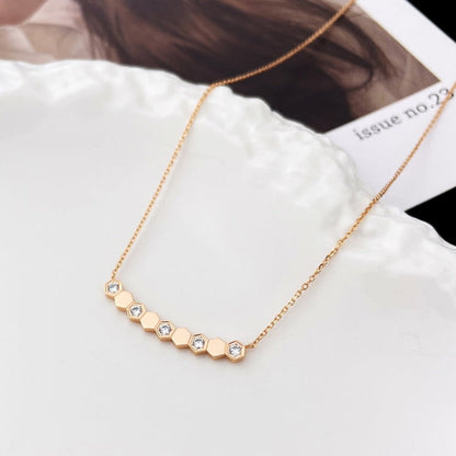 [Luxora]BEE MY LOVE DIAMOND NECKLACE