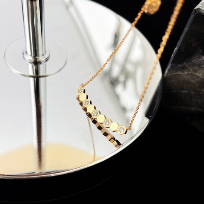 [Luxora]BEE MY LOVE DIAMOND NECKLACE
