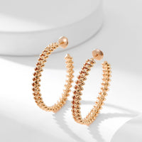 [Luxora]CLASH HOOP EARRINGS