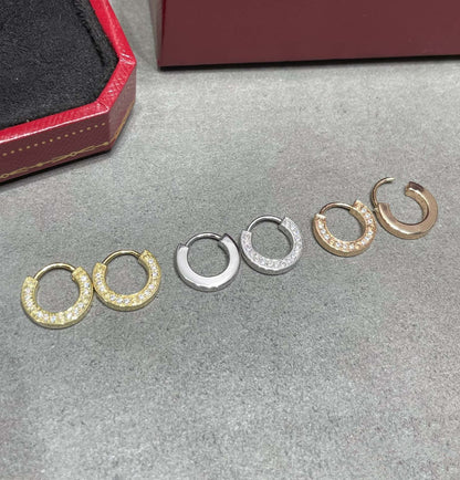 [Luxora] LOVE DIAMOND OHRINGS